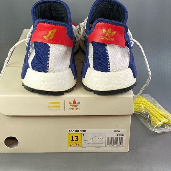 adidas NMD Human Race Trail x Pharrell x Billionaire Boys Club mens size 13 - Picture 7 of 10